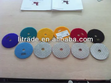 Stone machine tools, tool for polishing