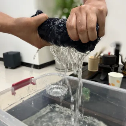 Glass Body Wrap Microfiber Hand Towels: XL Sublimation Clean Skin Club