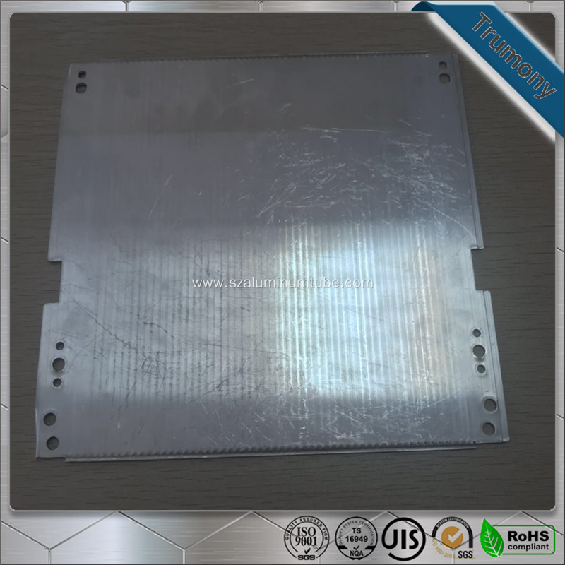 Aluminum heat sink heat pipe flat plate cooling