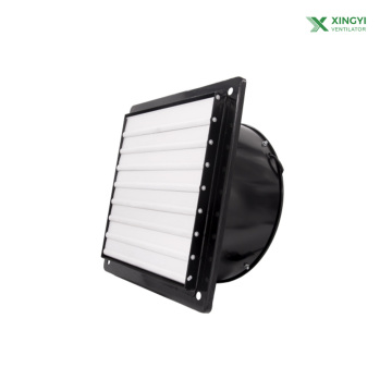 Ventilador axial de rotor externo tipo cuadrado con rejilla FZY