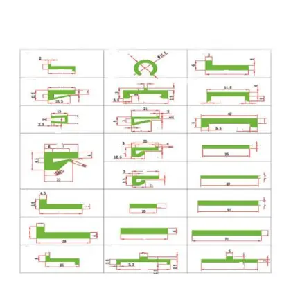 UHMWPE lead rail for Transporting machinery