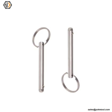 1/4" Stainless Steel Quick Release Ring Detent Pin