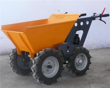 Garden Mini Dumper Truck พร้อมเครื่องยนต์ดีเซลไฟฟ้าหรือน้ำมันเบนซิน
