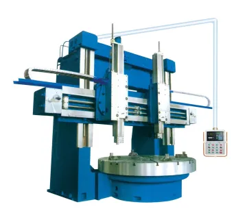 Large Double Column Manual Turning Vertical Lathe Machine