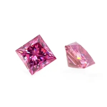 Princess Cut VVS Moissanite Loose Stones Manufacturer for Jewelry Necklaces and Rings