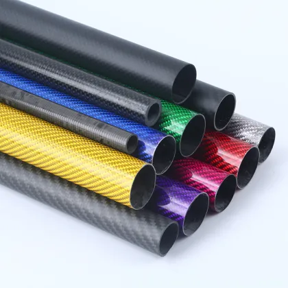 Hot Sale 3K Woven Colorful Carbon Fiber Tube