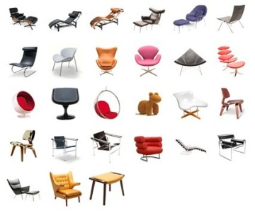 eames dining chair