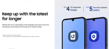 Samsung Galaxy A15 Mobile Phones 6.5inch Display 5G
