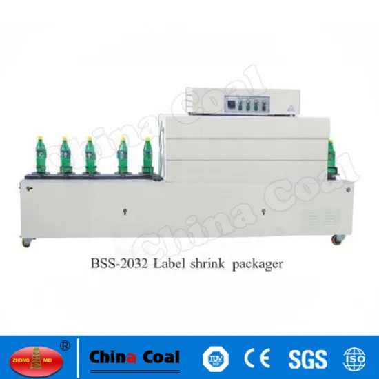 BSS-2032 heat shrink tunnel wrapping machine for bottle label