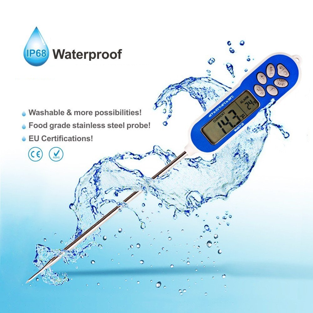 Waterproof IP68 High Accuracy 0.5c Hot Pen Type Good Cook Meat Thermometer  Calibration - China Good Cook Meat Thermometer Calibration, Hot Pen Meat  Thermometer