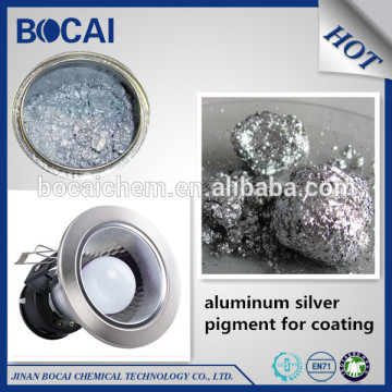 flashing effect non-leafing type aluminium paste silver bright pigment