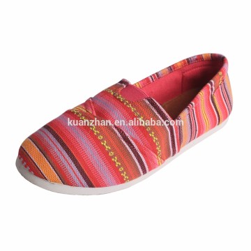 Wholesale china import ladies canvas shoes , female canvas shoes