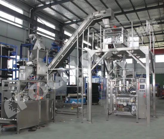 fully automatic ice packager machine