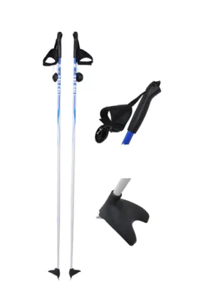 Alum/Carbon Fiber Alpine Ski Poles, Touring Ski Poles, Nordic Walking Poles, and Trekking Poles