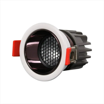 Chrome High CRI 90mm LED Downlight - Anti-Glare COB 240V