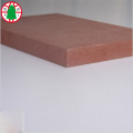 Chinese ttypes of wood red mdf fireproof