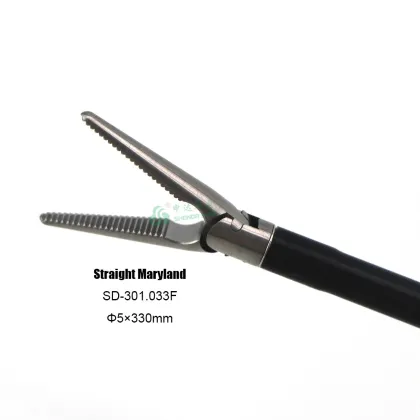 Laparoscopic Straight Maryland Grasper Forceps F-type handle