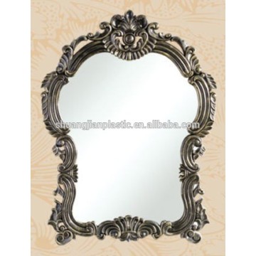 SJ-9182-5 bronze mirror glass plastic bath mirror