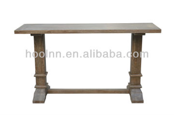 French stylish wooden side table
