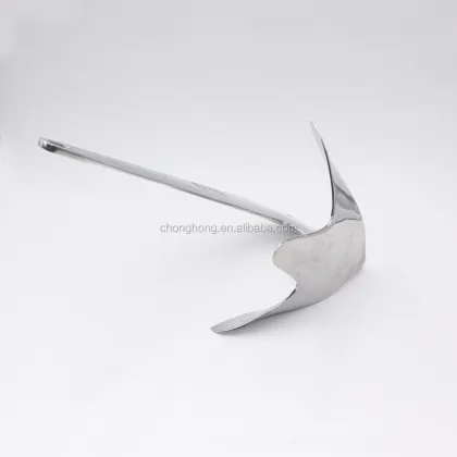 High Precision AISI316 Stainless Steel Marine Anchor - Mirror Polished Bruce Claw Force Anchor