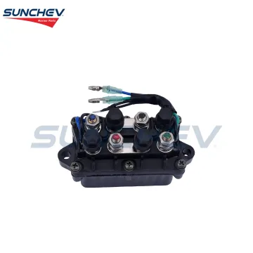 SUNCHEV Trim Relay 6H1-81950-01-00 For Yamaha Outboard 30--90hp
