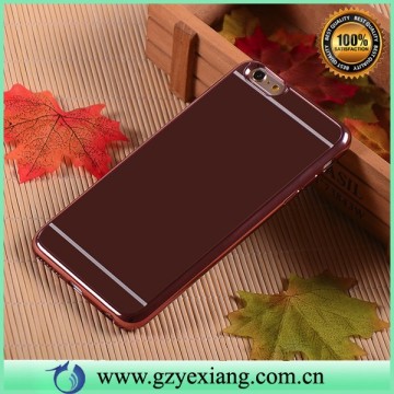new coming electroplate tpu bumper for samsung galaxy note 5 mirror case