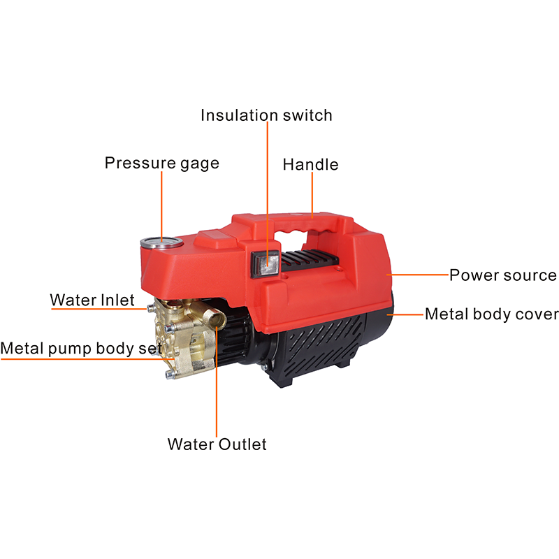 2021 NEW Máquina de inducción de limpieza de lavadora para automóviles de alta presión de flujo grande para weasher