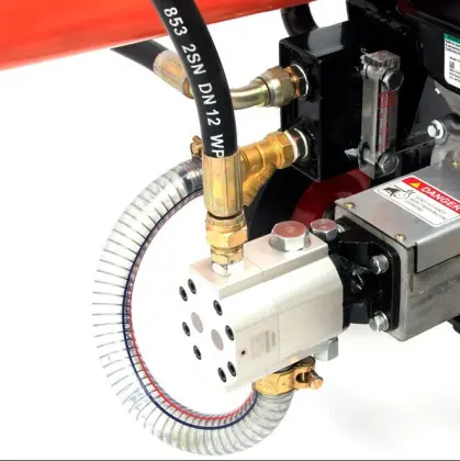 Electric wood splitting and splitting machines