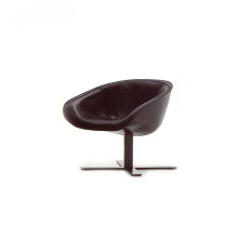 Italian 4-Spoke Base Mart Swivel Armchair