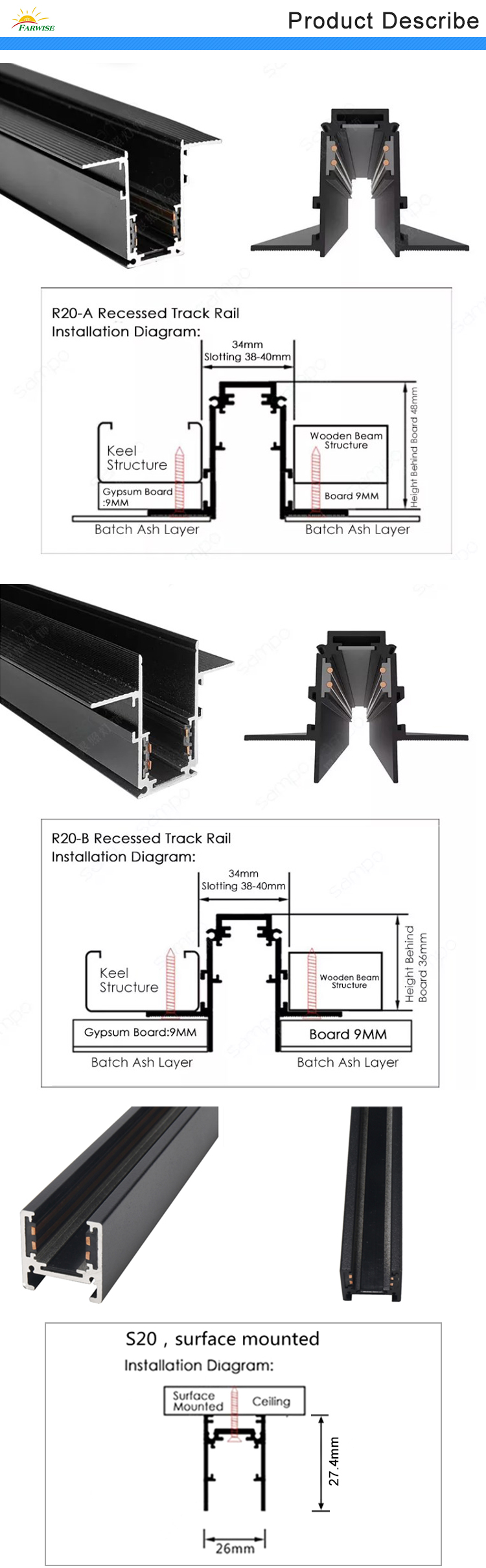 magnetic rail track 6