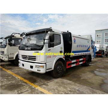 Camiones de basura de compresión Dongfeng 6cbm