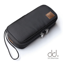 DD C-2019 (Black) Customized HiFi Carrying Case for Audiophiles, Headphone and cables Storage bag, Music player protective case.