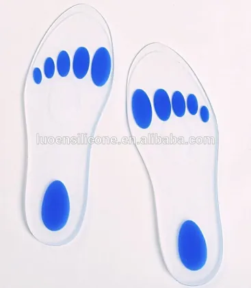 healthy comfortable silicone rubber insole