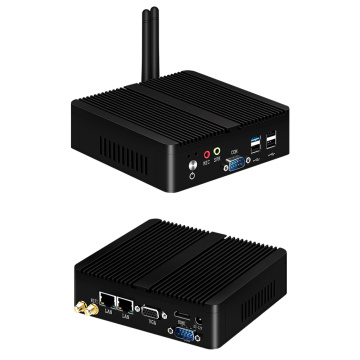 Fanless Industrial PC Intel Celeron J6412 DDR4