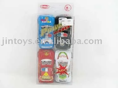 Plastic Car, Free Wheel Police Car(4in1) with EN71 Approval