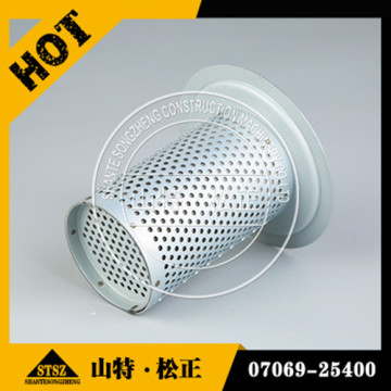 excavator PC400-7 hydraulic tank strainer 07069-25400