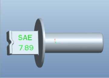 Endstopfen Ø7,89mm 5/16 SAE