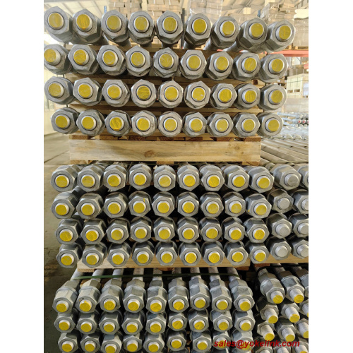 ASTM F1554 Βαθμός 55 HDG RODED ROD