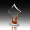 Clear Acrylic Retirement Awards eta Trophy sarean