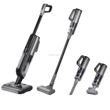 2-in-1 Wet Dry Cordless Vacuum and Floor Washer with Dual Roller Brushes, Hot Air Drying & Water Electrolysis Technology
