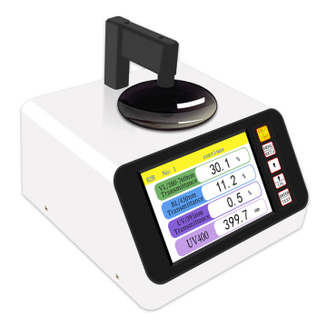 DR82B Blue and Violet Light Transmittance Meter for Lens Optical Transmittance Testing
