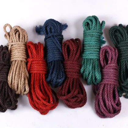 Wholesale 6mm Jute Rope & Japanese Shibari Bondage Harnesses