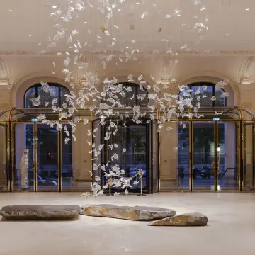 Modern romantic design Big hotel crystal chandelier lighting