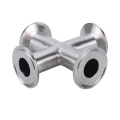 Usawa wa Tri-Clamp Msalaba wa Usafi wa Usafi unaisha