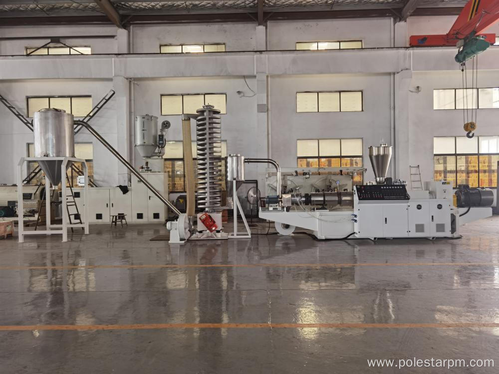 PE Wood Plastic Compounding Granulator Machine