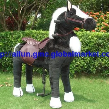 Big Size ride on Horse, the horse toys for kids and adults together