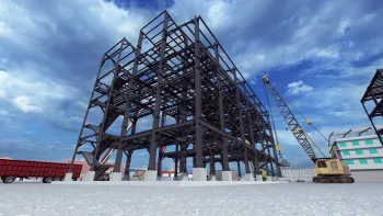 steel buildings and bridges