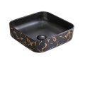 Hot Sale Black Basin Square Art Basin