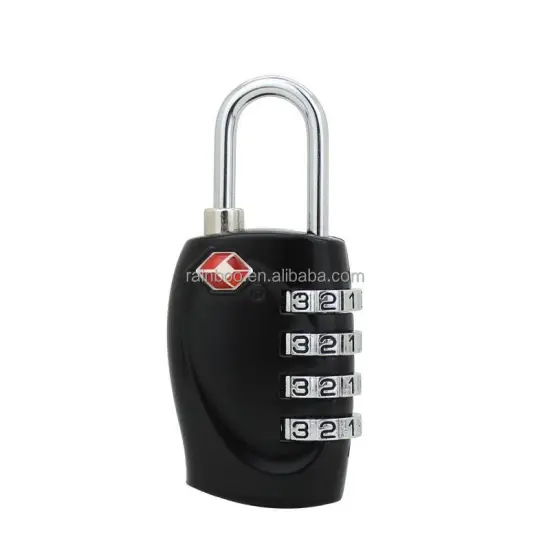 Promotional Logo Printed 3-Digit TSA-Approved Luggage Locks for Travel