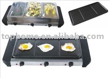 Buffet serving tray